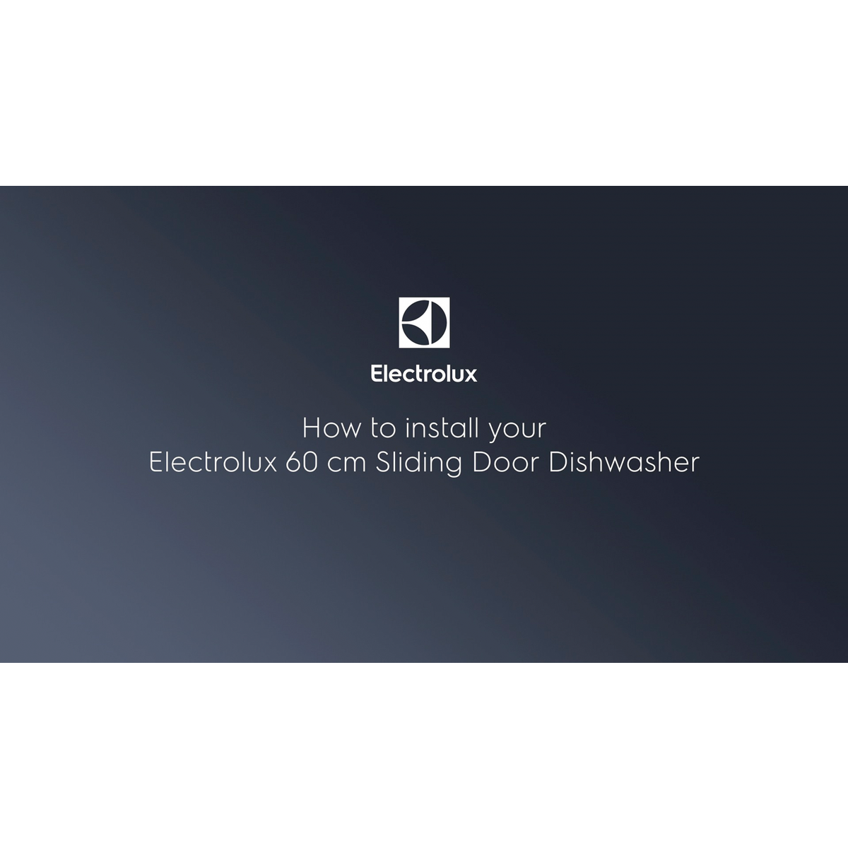 Electrolux - Integrert oppvaskmaskin 45-60 cm - Y48ES400L