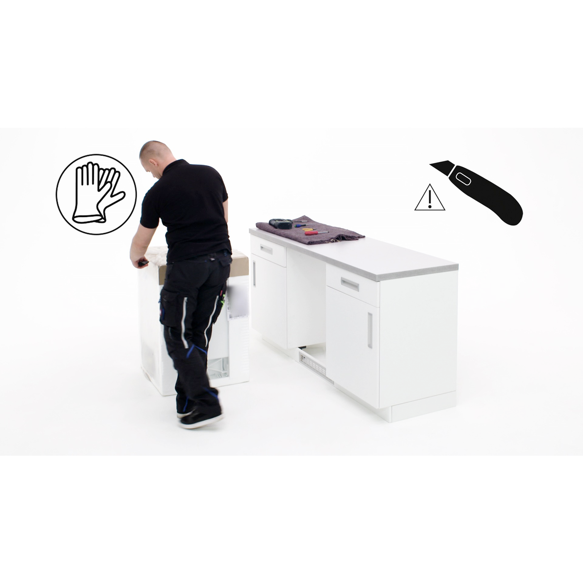 Electrolux - Integrert kjøleskap - LFB3AE82R