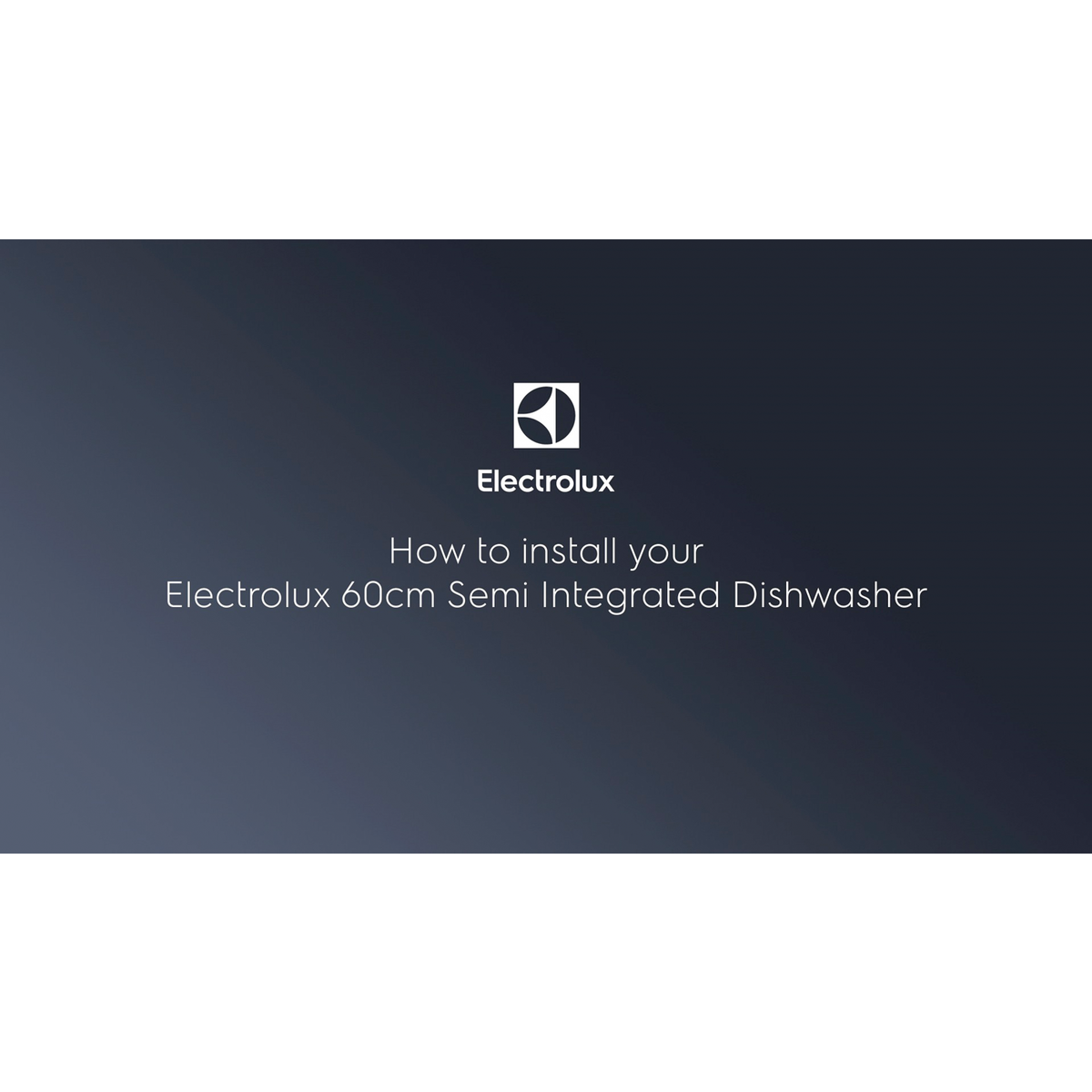 Electrolux - Integrert oppvaskmaskin 45-60 cm - EEM69300IX