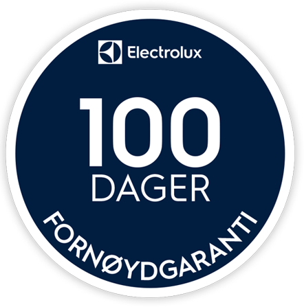 100 dager fornøydgaranti