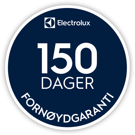 150 dager fornøydgaranti